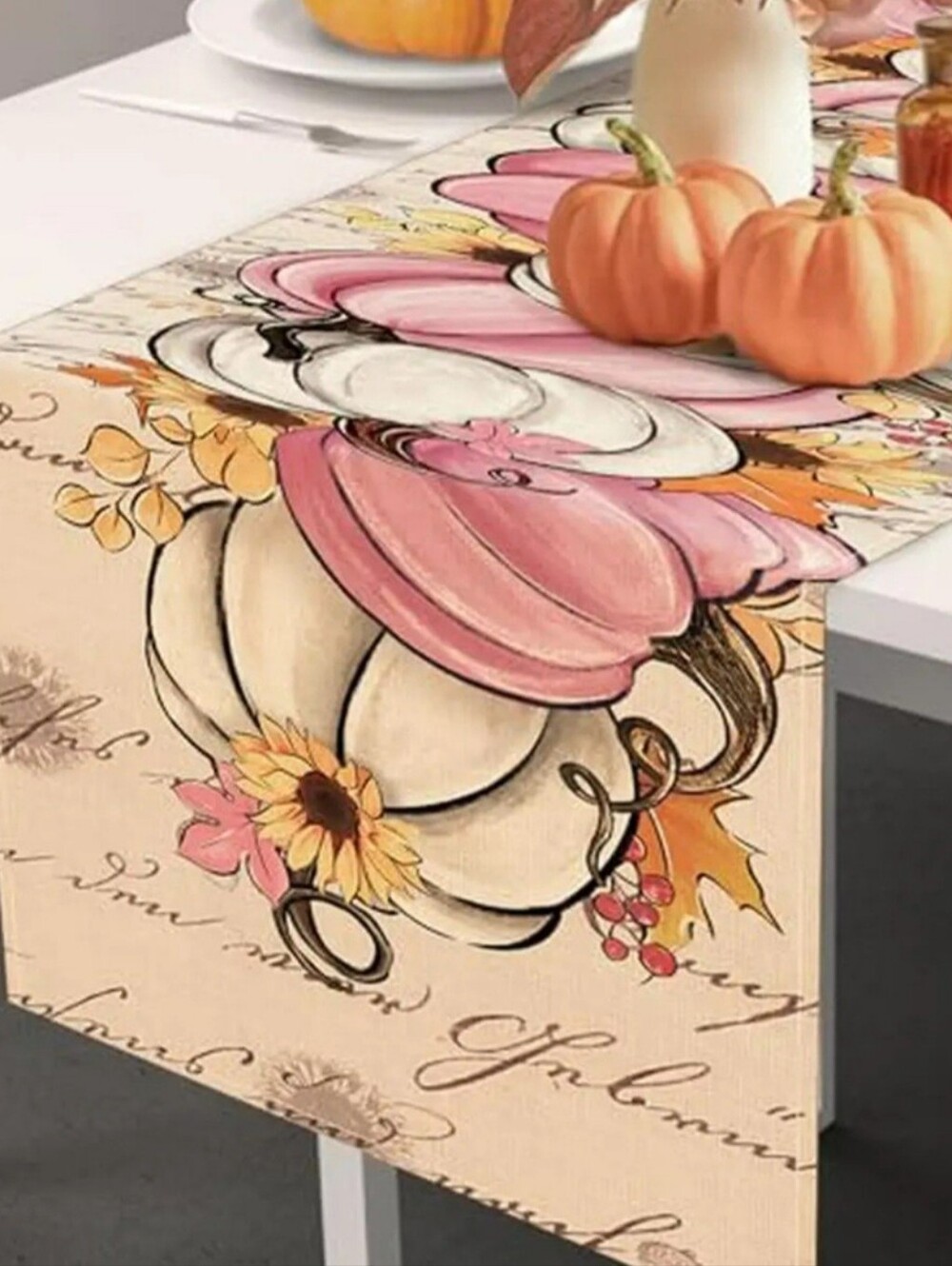 Fall Table Runner - Picture 3 of 6